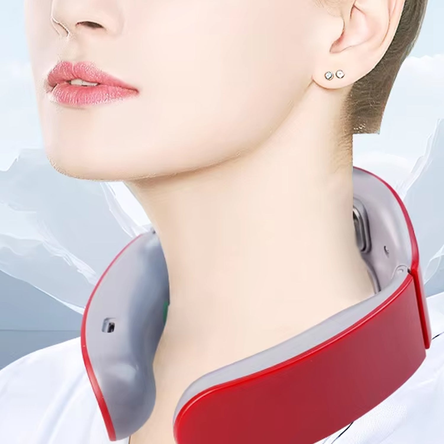 4 Heads Smart Electric Neck and Back Pulse Massager (1 Pc / Mix Design) 4 Heads Smart Electric Neck and Back Pulse Massager (1 Pc / Mix Design)